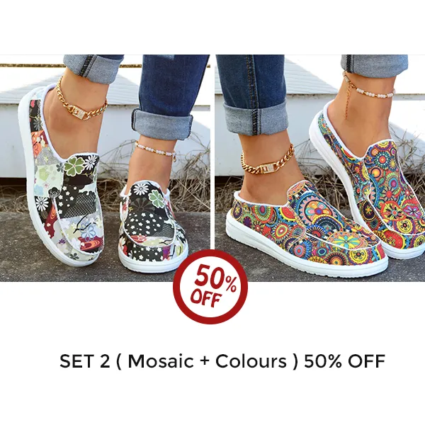 🔥 Canvas Shoes Breathable Flat
