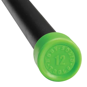 12LB GREEN PADDED WEIGHT BAR - Grip Diameter 1.05"