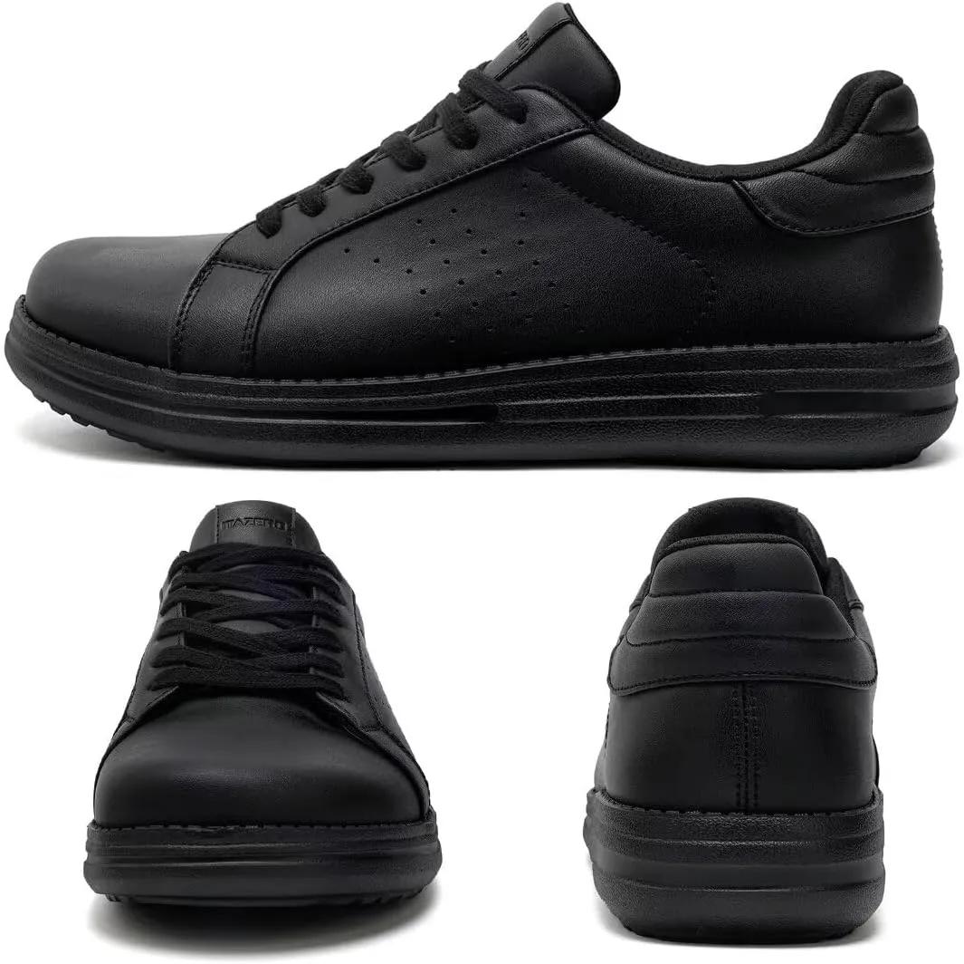 1TAZERO Wide-Shoes for Men - Toe-Box Walking Shoes with Arch Support
