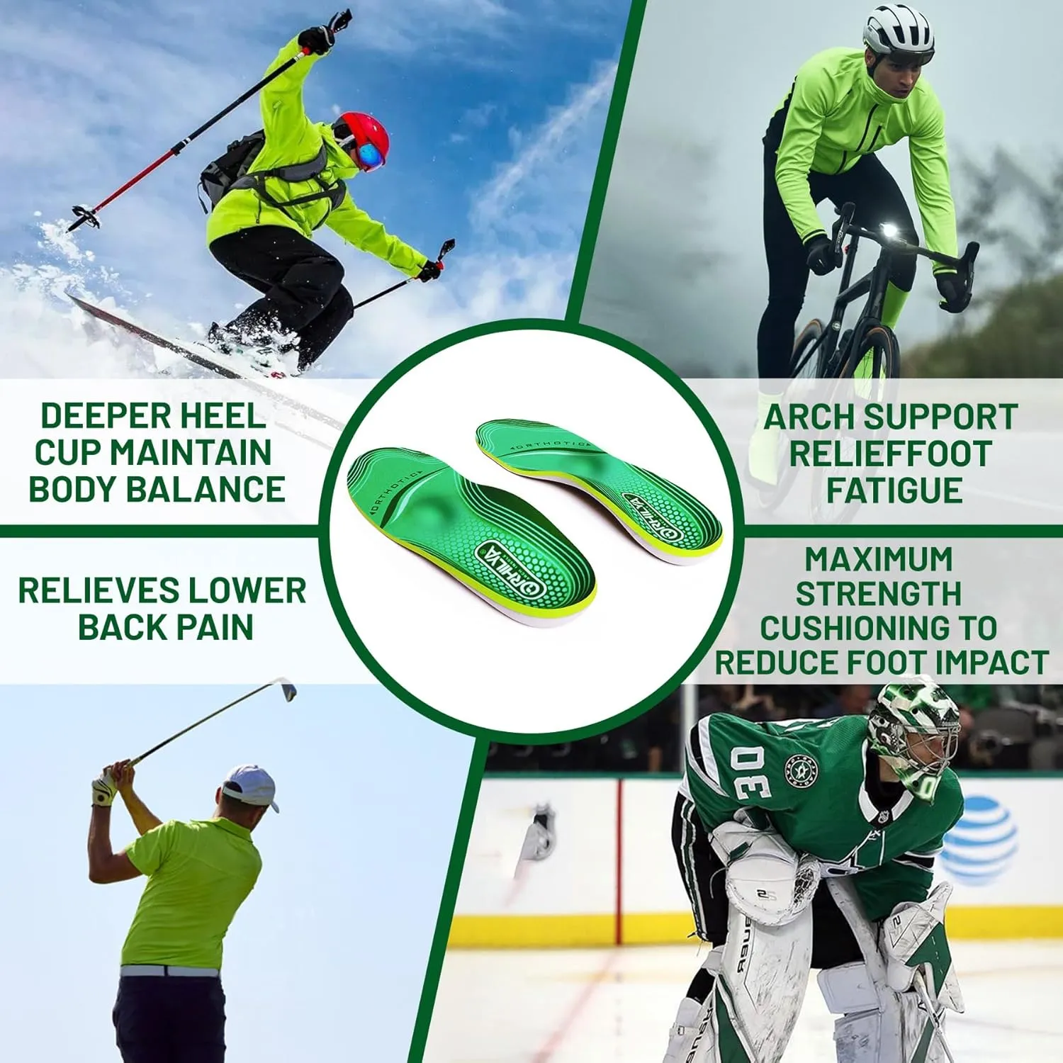 220lbs  High Arch Support Insert Plantar Fasciitis Relief Metatarsal Pain Orthotic Insole for Men & Women Standing All Day, Flat Feet Heel Comfort Work Boot Shoe Inserts,270MM Size 8
