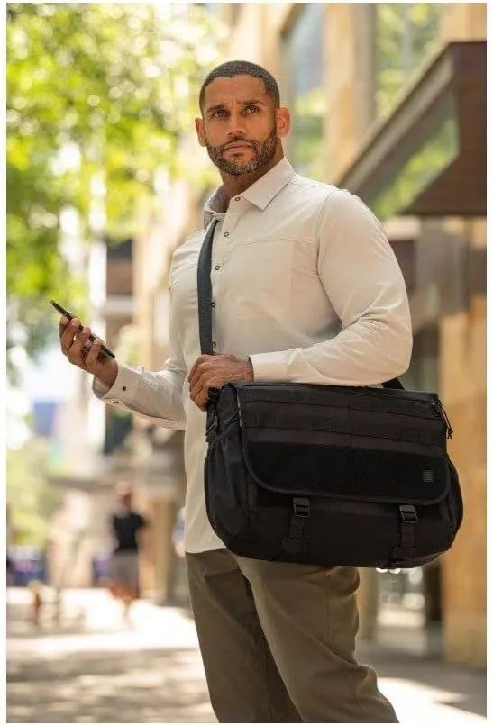 5.11 Tactical Unisex Overwatch Messenger Bag, Shoulder Strap Laptop Carrying Case, 18 Liter Capacity, Style # 56648