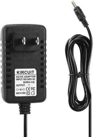 6.5Ft AC Adapter for Kettler Cross Trainer Crosstrainer CTR2 Power Supply Cord