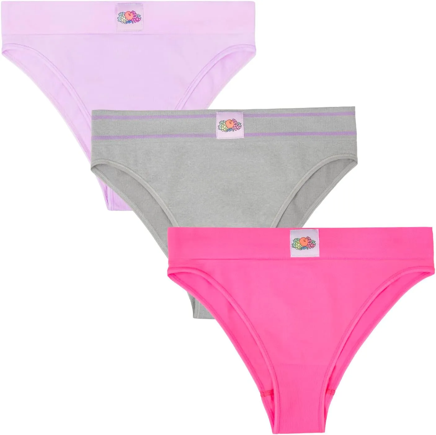 A Fresh Collection Riding High Seamless Bikini Panty 3 Pack