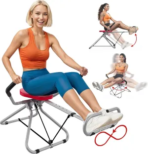 AB SWING INFINITY- Home Ab Workout Machine, Core Training Equipment, Multi-Functional Ab Exercise Trainer, Foldable for Easy Storage, Ideal for Home Gyms, Strength Training, and Fat-Burning Workouts