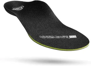 ABEO Neutral Premium Insoles for Women | Plantar Fasciitis Relief | Arch Support Inserts | Shoe Insoles Black 5.5 Medium