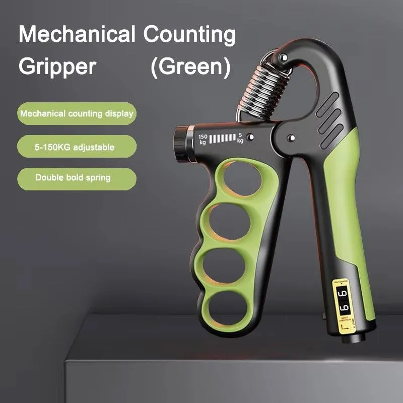 Adjustable Hand Grip Strengthener - (5-100kg) with Automatic Counting 💪🔢