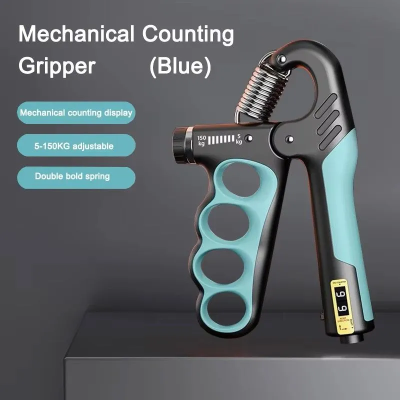 Adjustable Hand Grip Strengthener - (5-100kg) with Automatic Counting 💪🔢