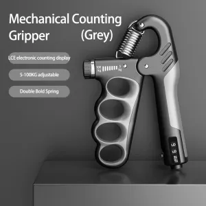Adjustable Hand Grip Strengthener - (5-100kg) with Automatic Counting 💪🔢