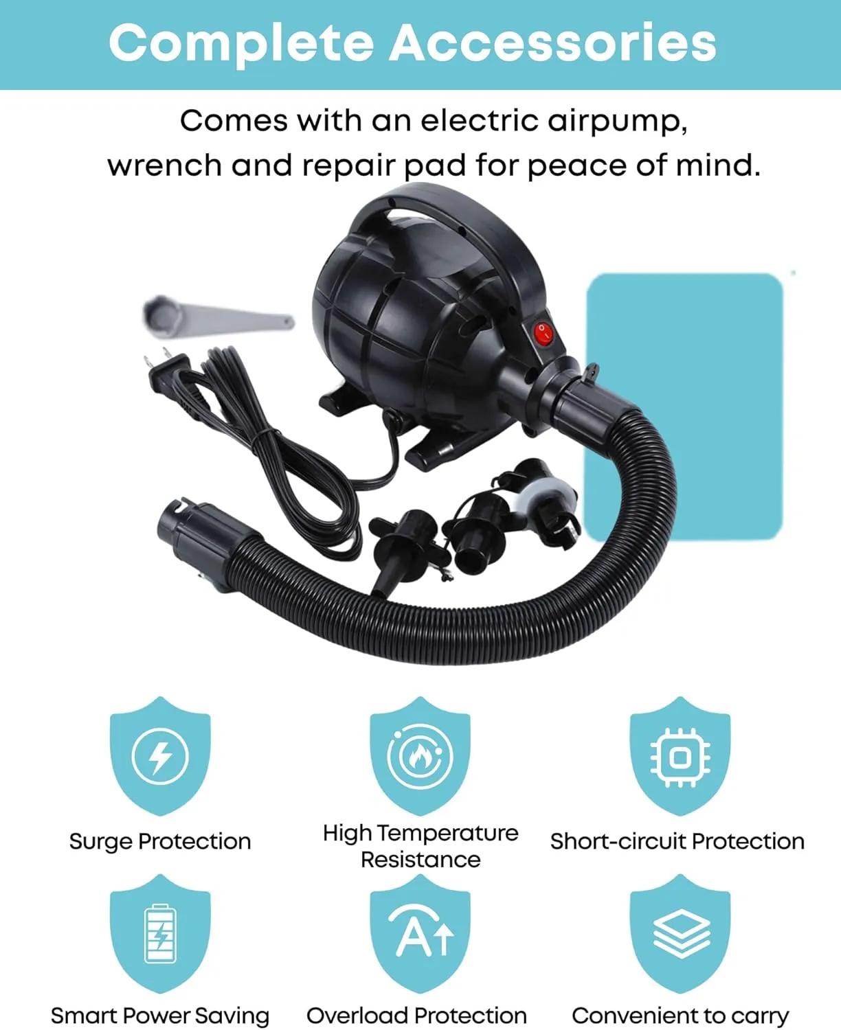 Air Barrel - Air Roller Gymnastics Barrel for Back Handspring Trainer, Air Track Tumble Mat with Pump for Gym Training/Yoga Balance Exercise/Cheerleading/Home and Outdoor Use