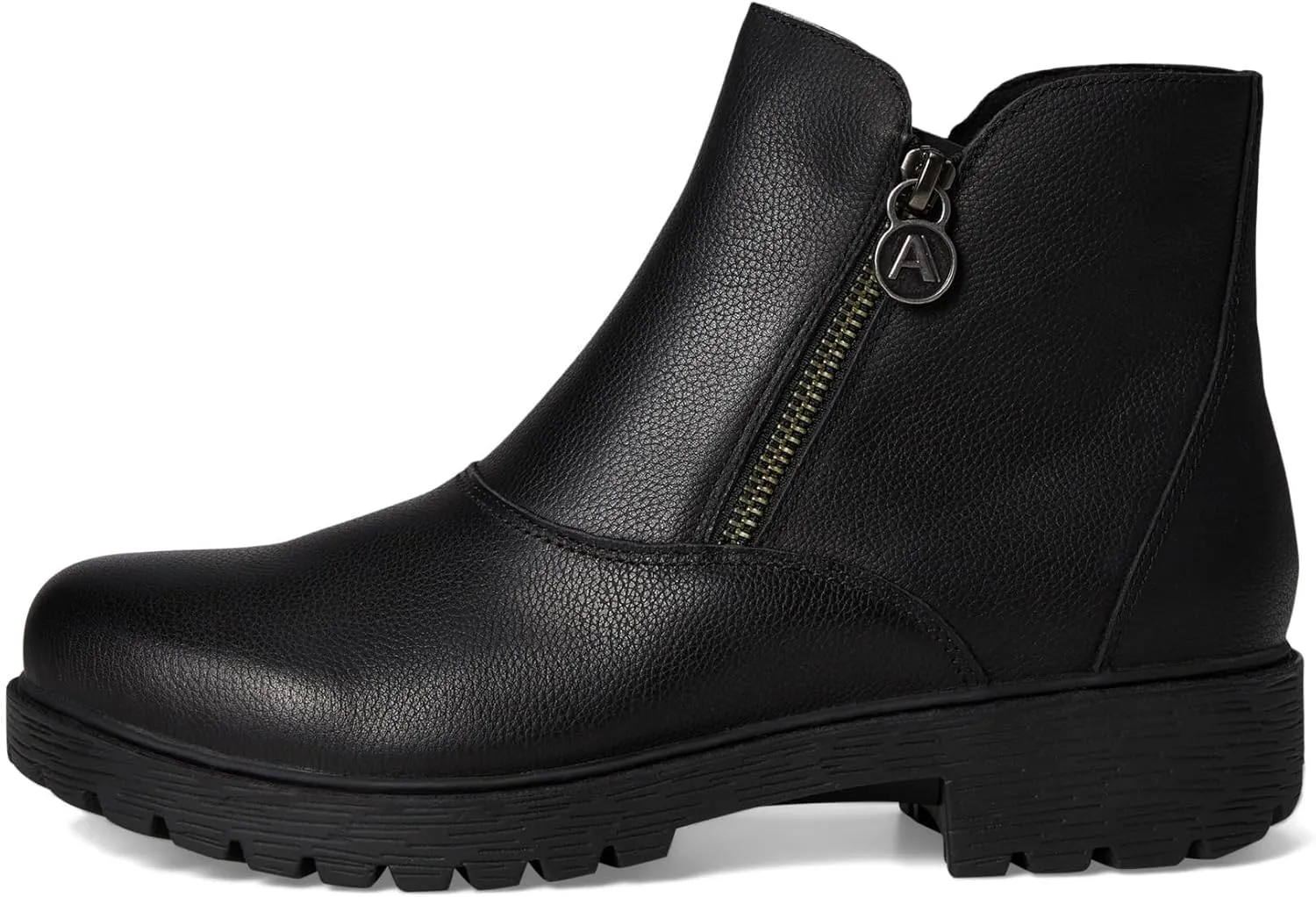 Alegria Womens Rorie Double Zipper Flat Comfort Boots
