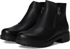 Alegria Womens Rorie Double Zipper Flat Comfort Boots