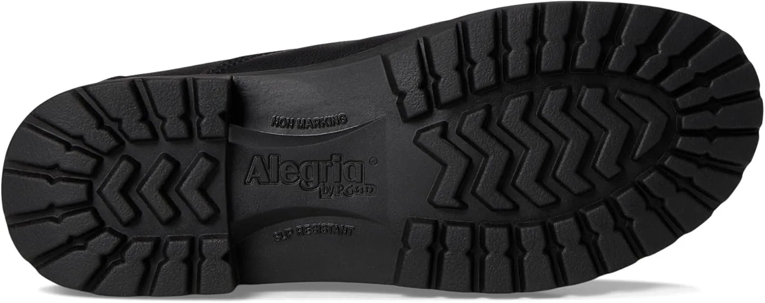 Alegria Womens Rorie Double Zipper Flat Comfort Boots