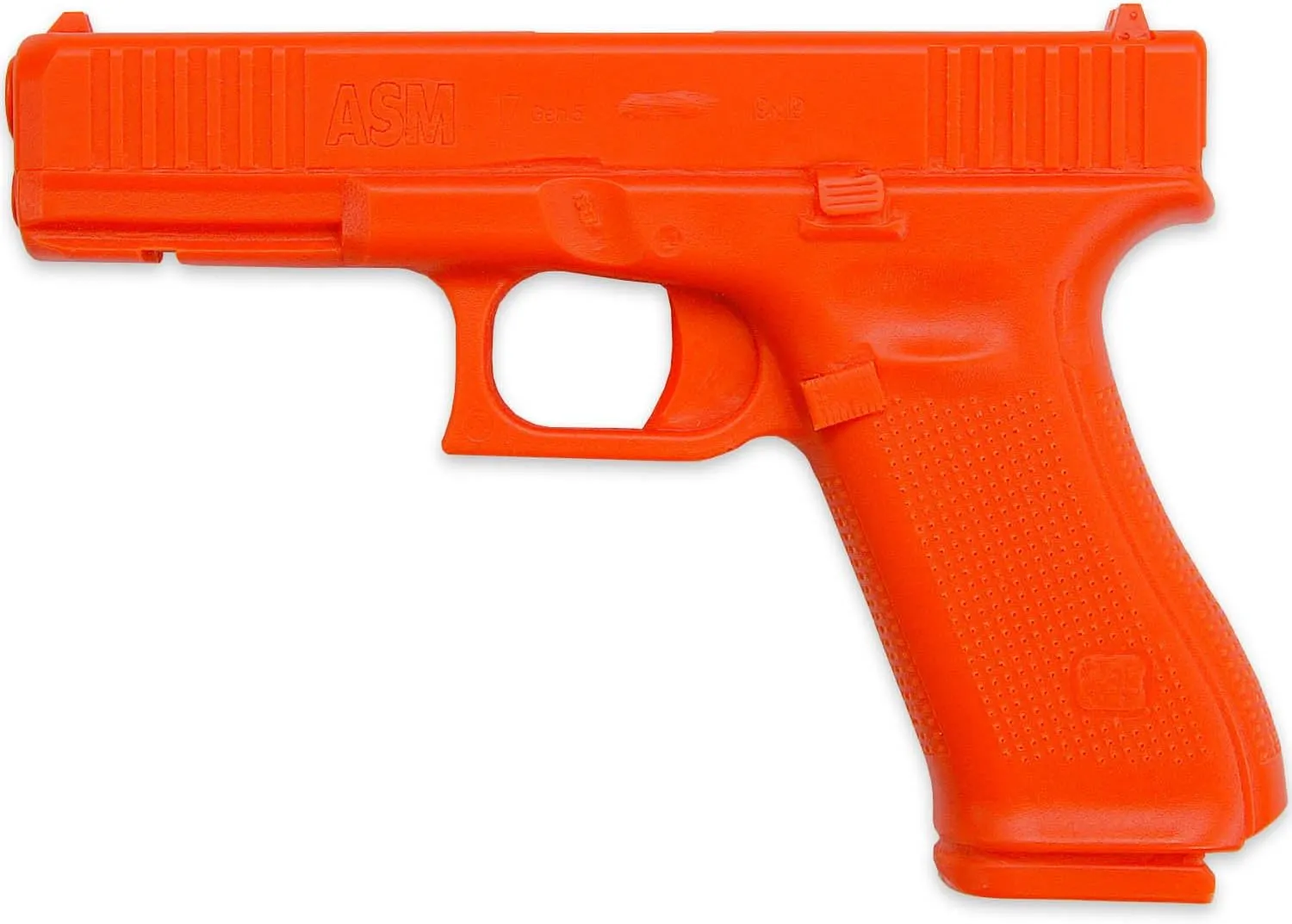 American Safety Trainers - Non-Functional Solid Polymer Training Guns - Blaze Orange - U.S.A. - Safe Practice Aides - Fits Model Specific Holsters