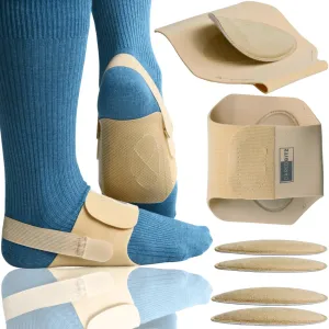 Arch Support Sleeve, w/Removable Arch Pads, Arch Support Brace for Plantar Fasciitis Relief, Arch Support Bands with Support Inserts, Arch Wrap for Fallen Arch & Flat Feet, Non Slip