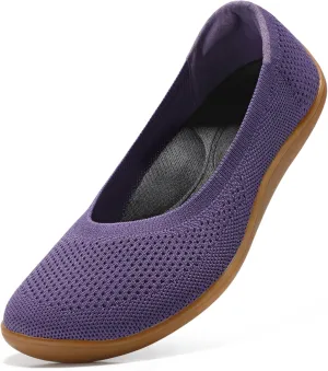Bacia Wide Toe Box Women Flat Shoes with Arch Support Comfort for Bunions