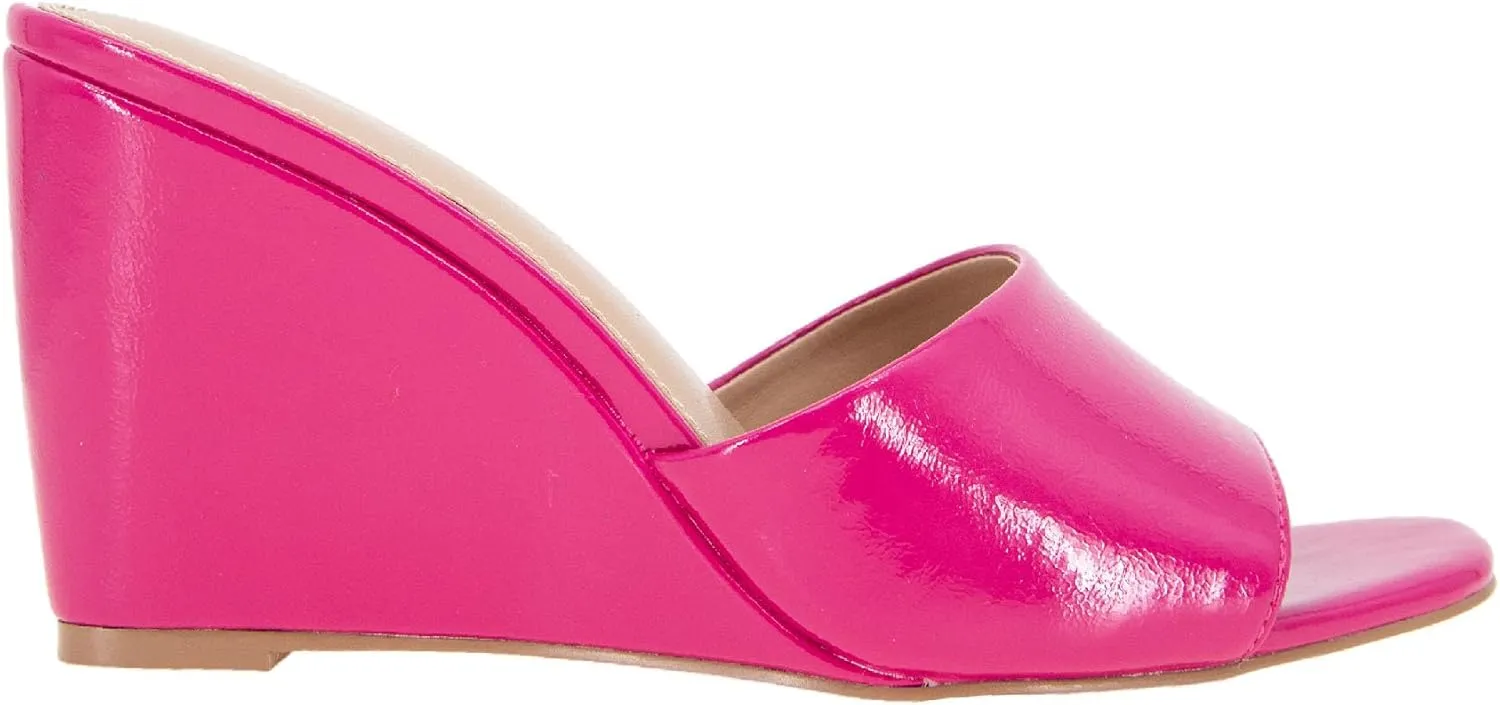 BCBGeneration Women's Glam Sliver Wedge Sandal