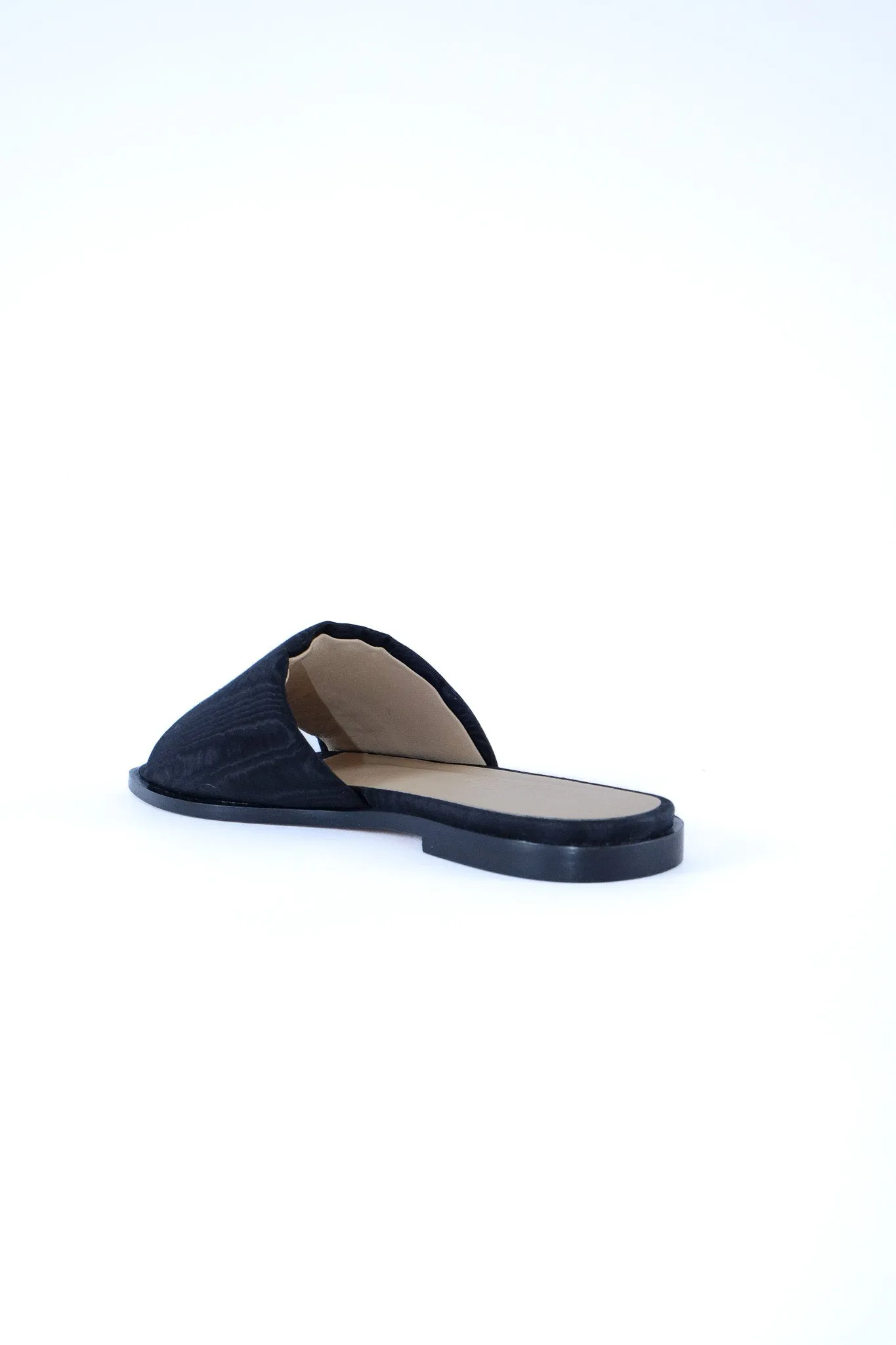 benni black moire sandal