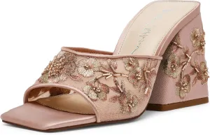 Betsey Johnson Women's Roo-e Heeled Sandal
