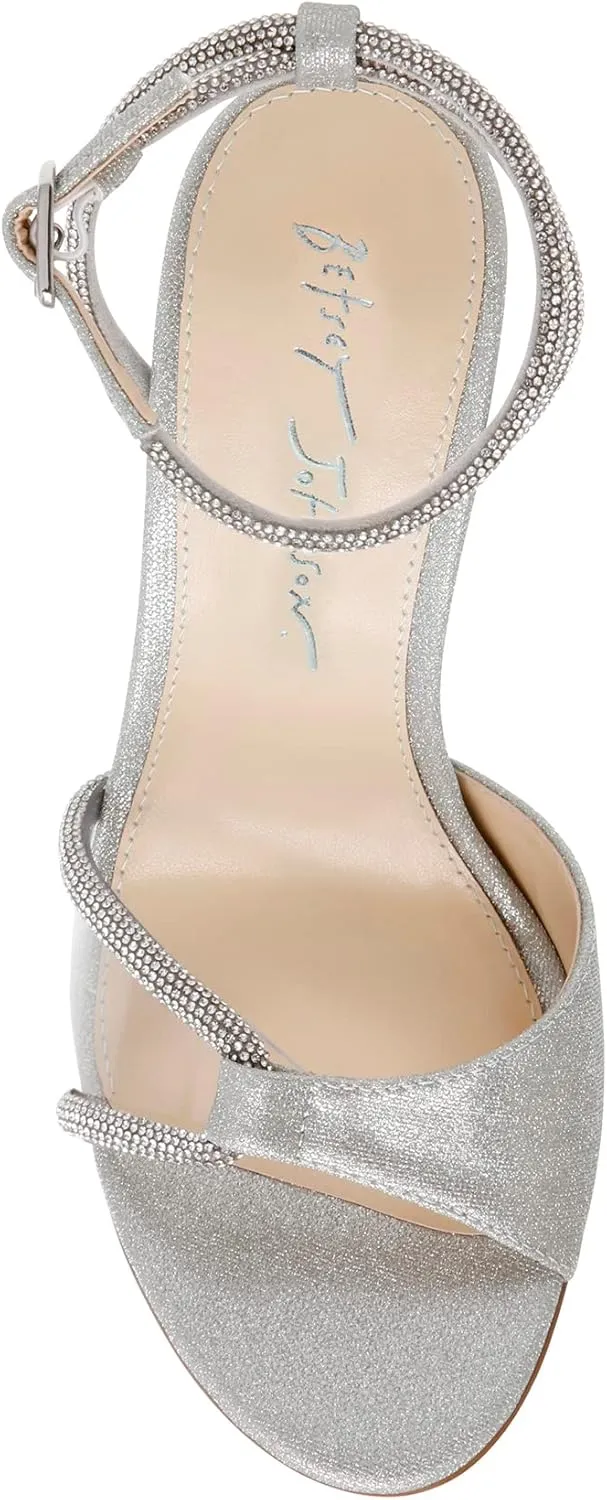 Betsey Johnson Women's Vera Heeled Sandal