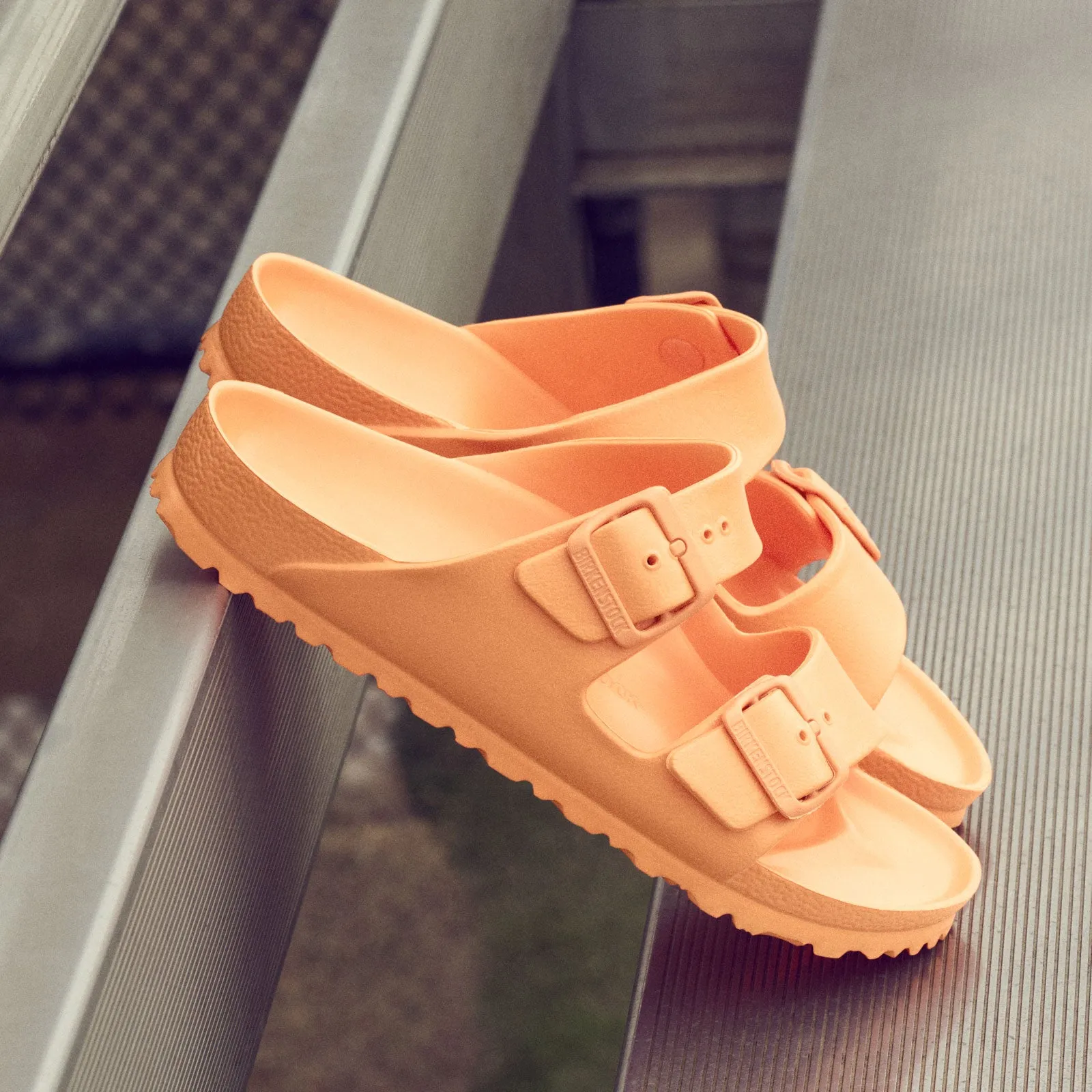 Birkenstock Arizona EVA Narrow Slide Sandal (Women) - Papaya