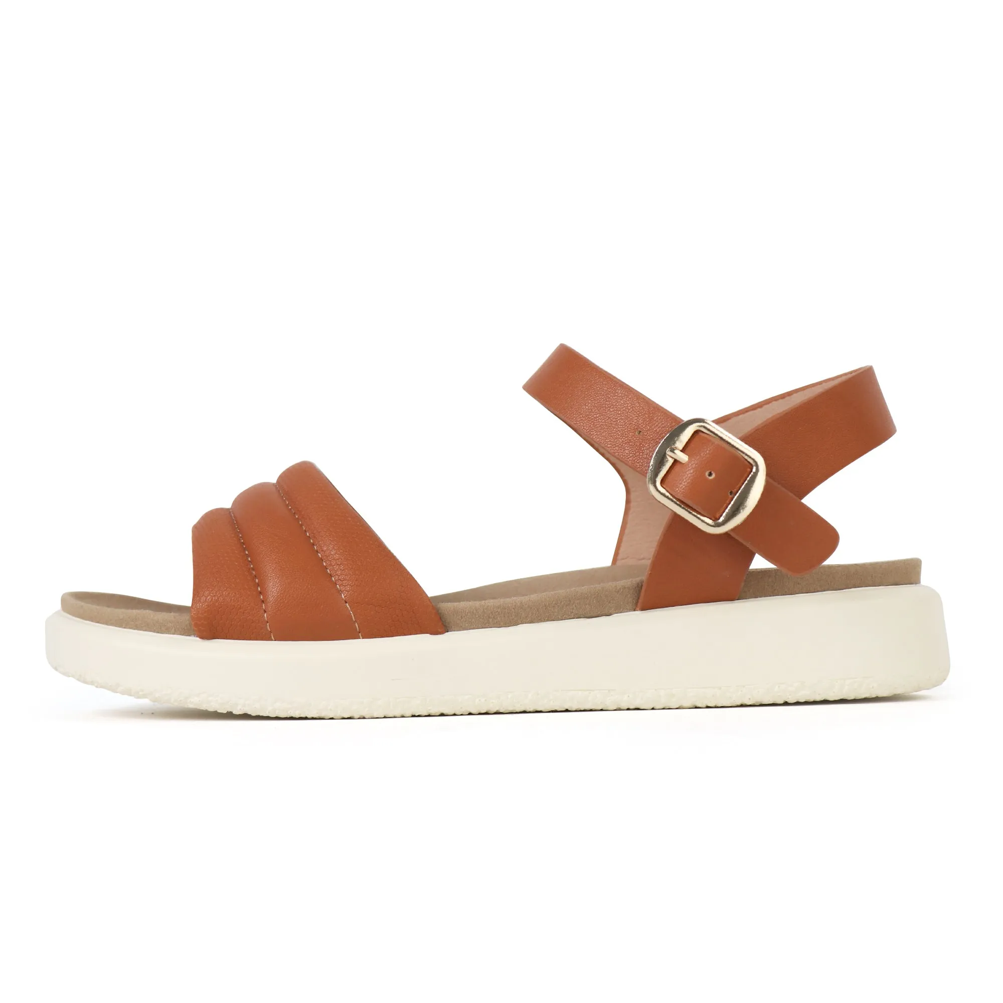 Black Arch Support Sandals-Katie