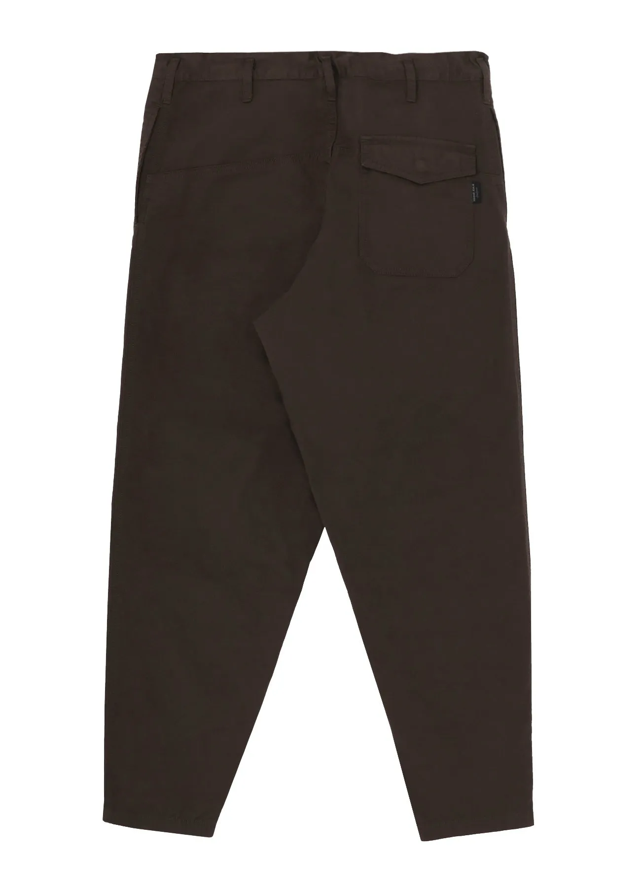 BLACK SCANDAL OXFORD NO-TUCK WAIST STRING WORK PANTS