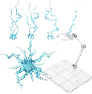Blue Figure Effects Stand Action Figure Stand Set Plastic Toy Model Bracket for Display