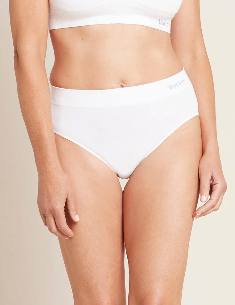 Boody Bamboo Full Briefs (Black, White, Nude, Grey Marle)