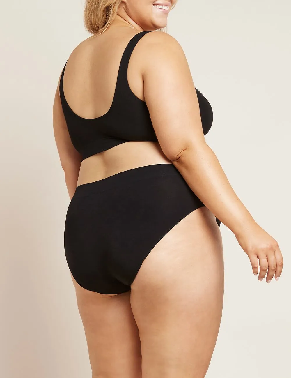 Boody Bamboo Full Briefs (Black, White, Nude, Grey Marle)