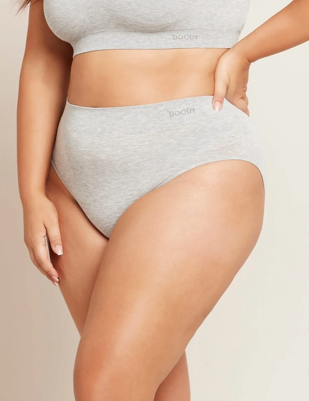 Boody Bamboo Full Briefs (Black, White, Nude, Grey Marle)