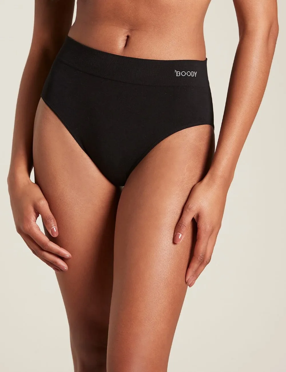 Boody Bamboo Full Briefs (Black, White, Nude, Grey Marle)