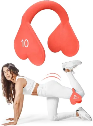 Booty Builder & Booty Trainer for Women & Men - Perfect Butt Workout Equipment for Glute Exercise, Buttocks Lifting - Iron Core Neoprene Weight with Non-Slip Grip