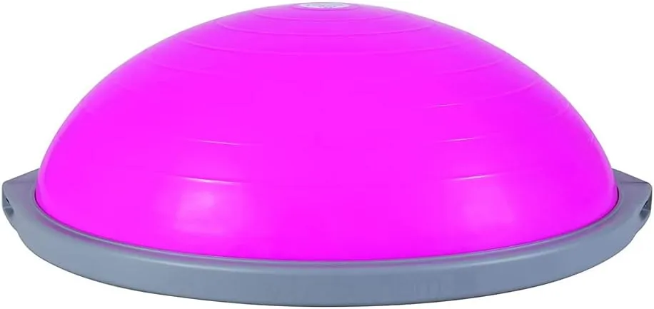 Bosu Pro Multi Functional Home Gym Full Body Balance Strength Trainer Ball Equipment with Guided Workouts and Pump