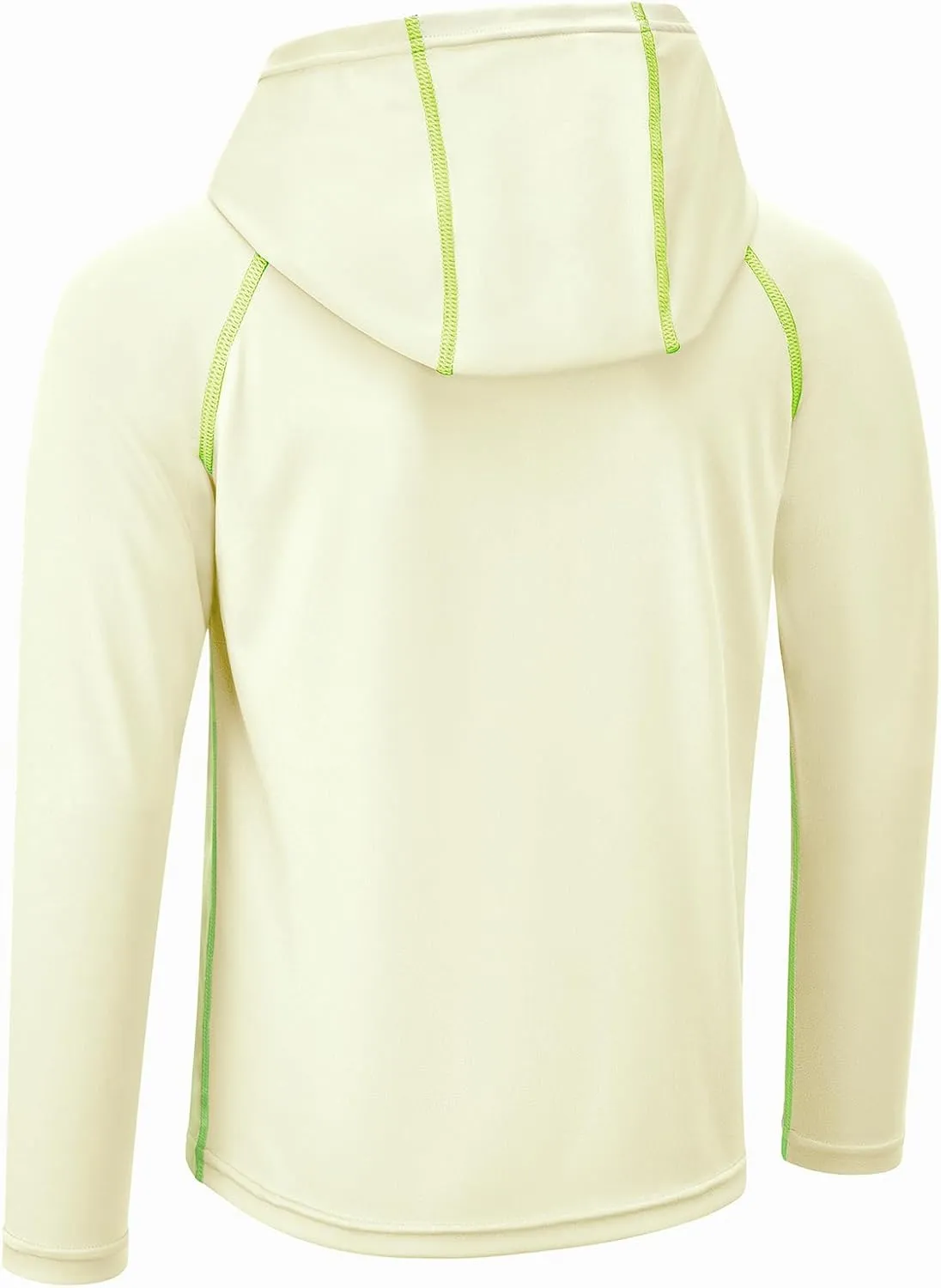 Boys Girls Hooded Sun Shirts UPF50  Long Sleeve Hoodies Quick Dry Rash Guard Swim Shirts Fishing Hiking Thumb Holes