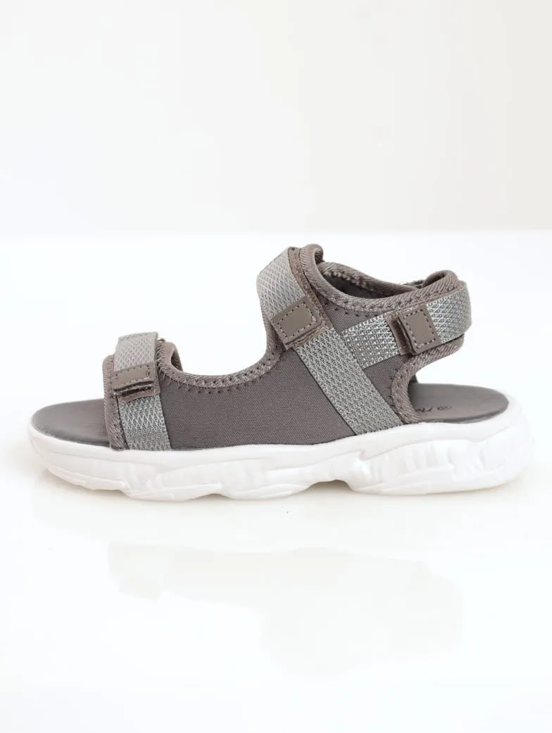 Boys Open-Toe Adventure Sandal - Grey