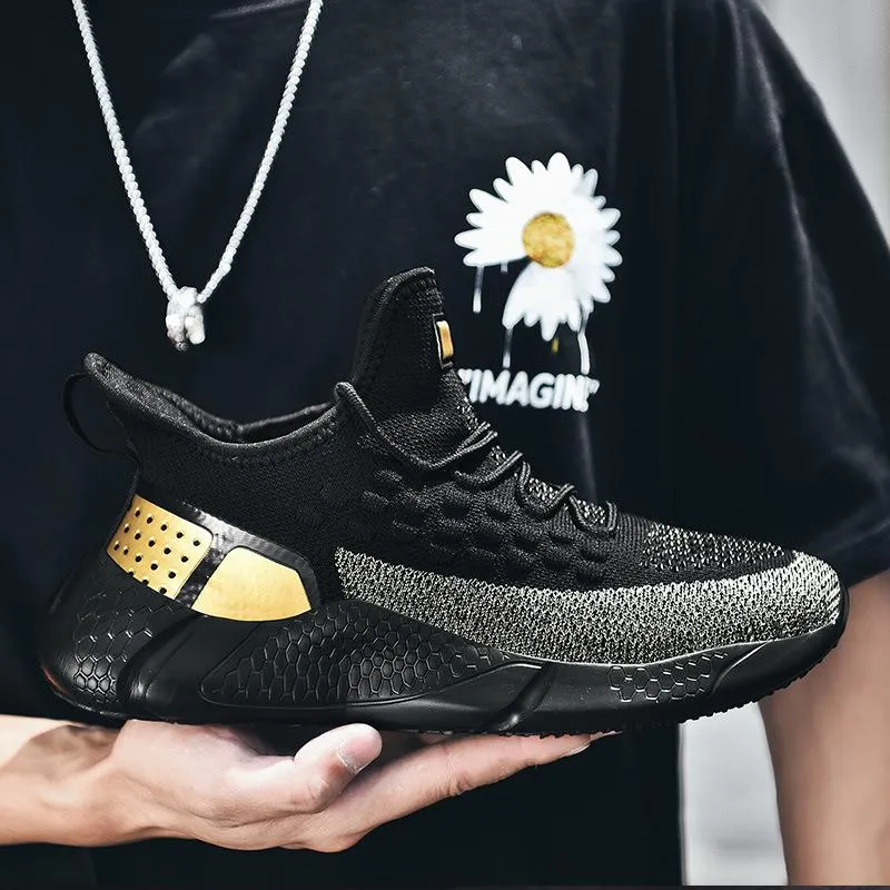 Breathable flying mesh sneakers