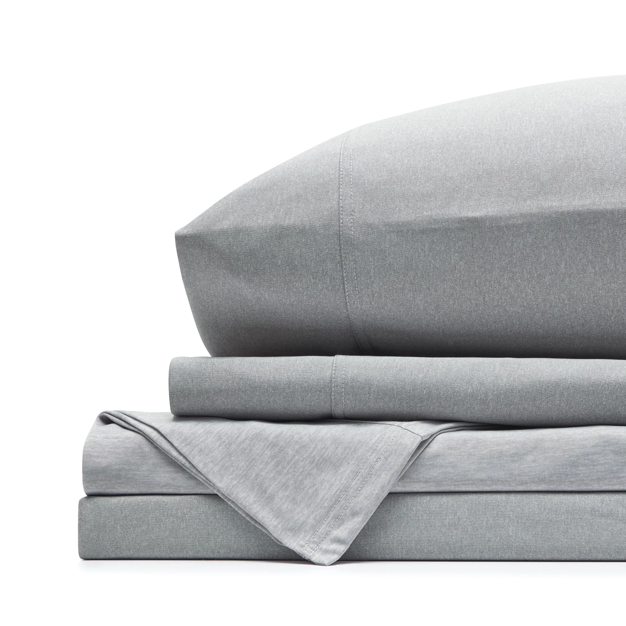 Brookstone Knit Sheet Set With Wicking Technology