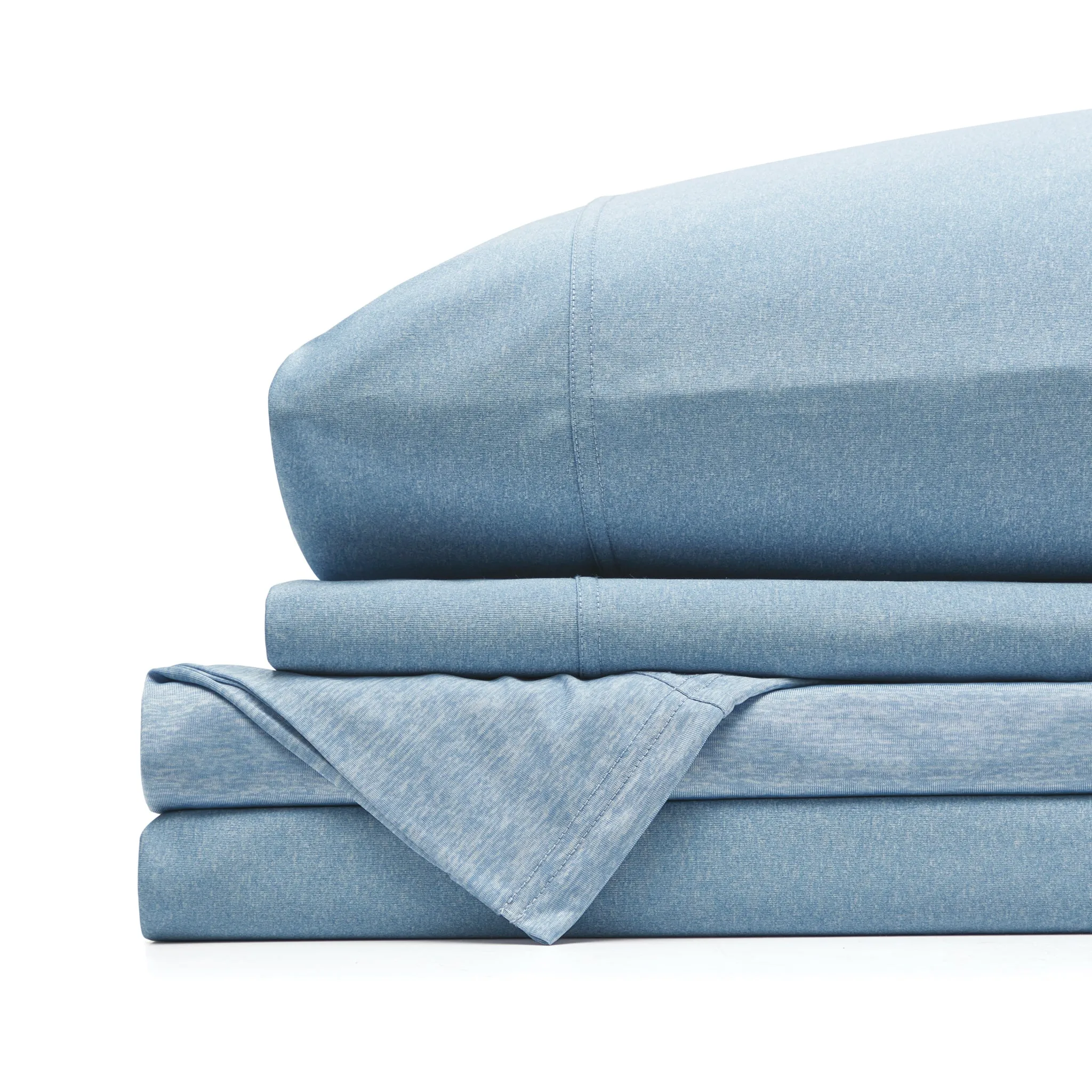 Brookstone Knit Sheet Set With Wicking Technology