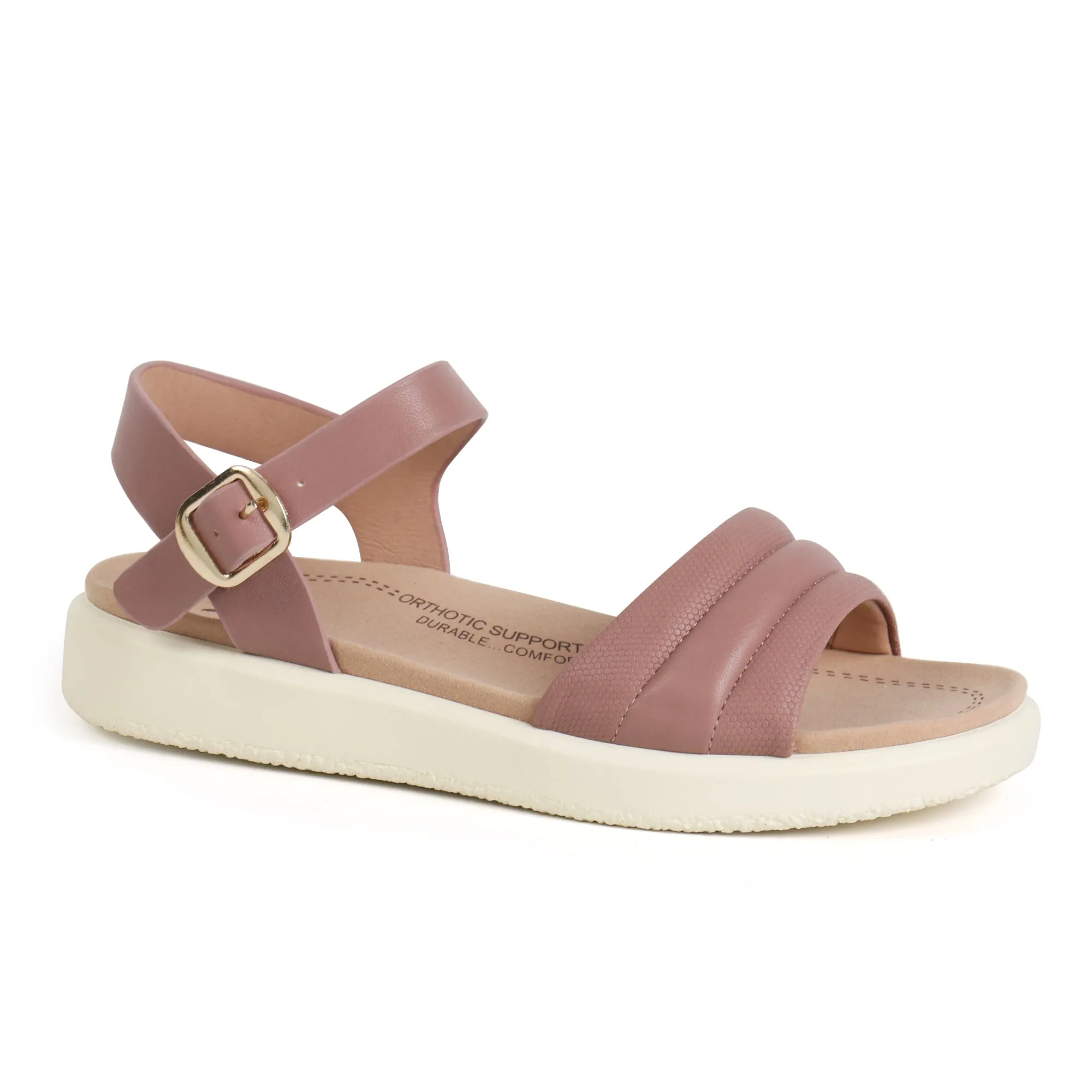 Brown Arch Support Sandals-Katie