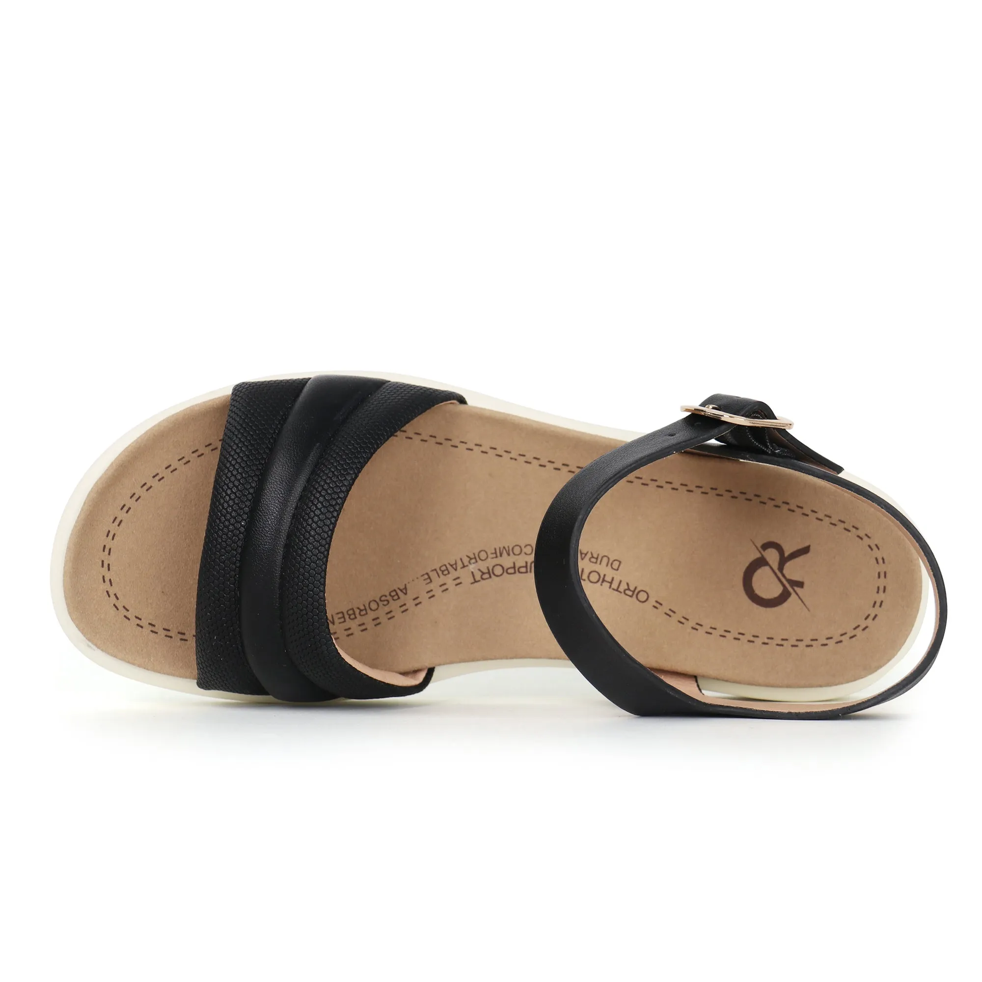 Brown Arch Support Sandals-Katie