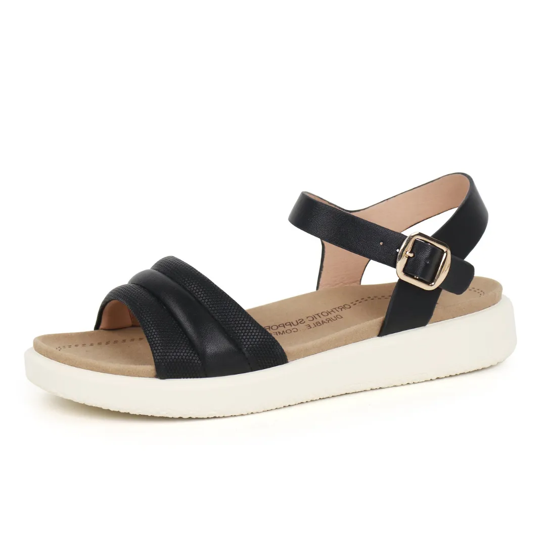 Brown Arch Support Sandals-Katie