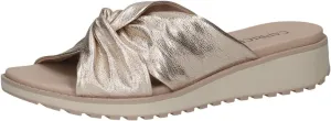 CAPRICE Women's Mule, Platinum Metal, 8