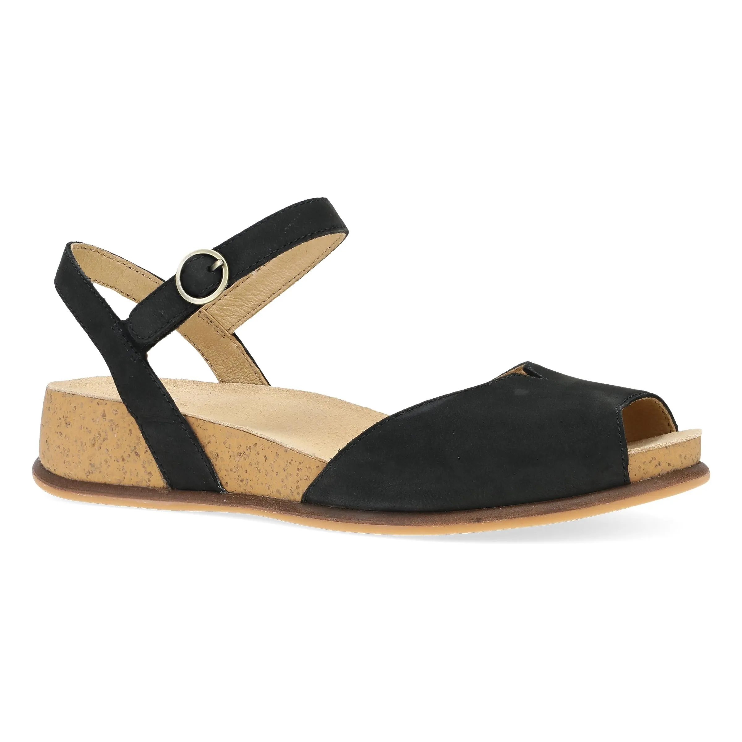 Cass Black Milled Nubuck