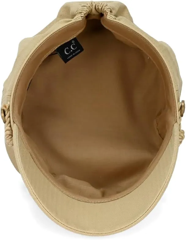 C.C Cotton Fisherman Cap, Cotton Fiddler Cap, Cotton Sailor Cap