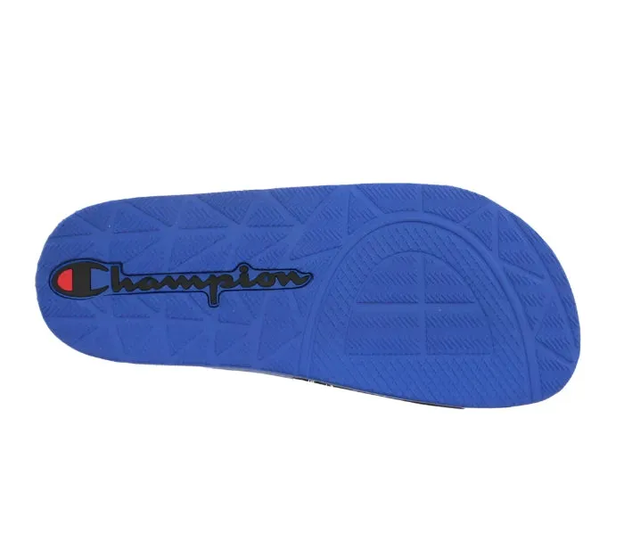 Champion Mens IPO Slides Sandal Flip Flops Repeat  C - ROY/BLK