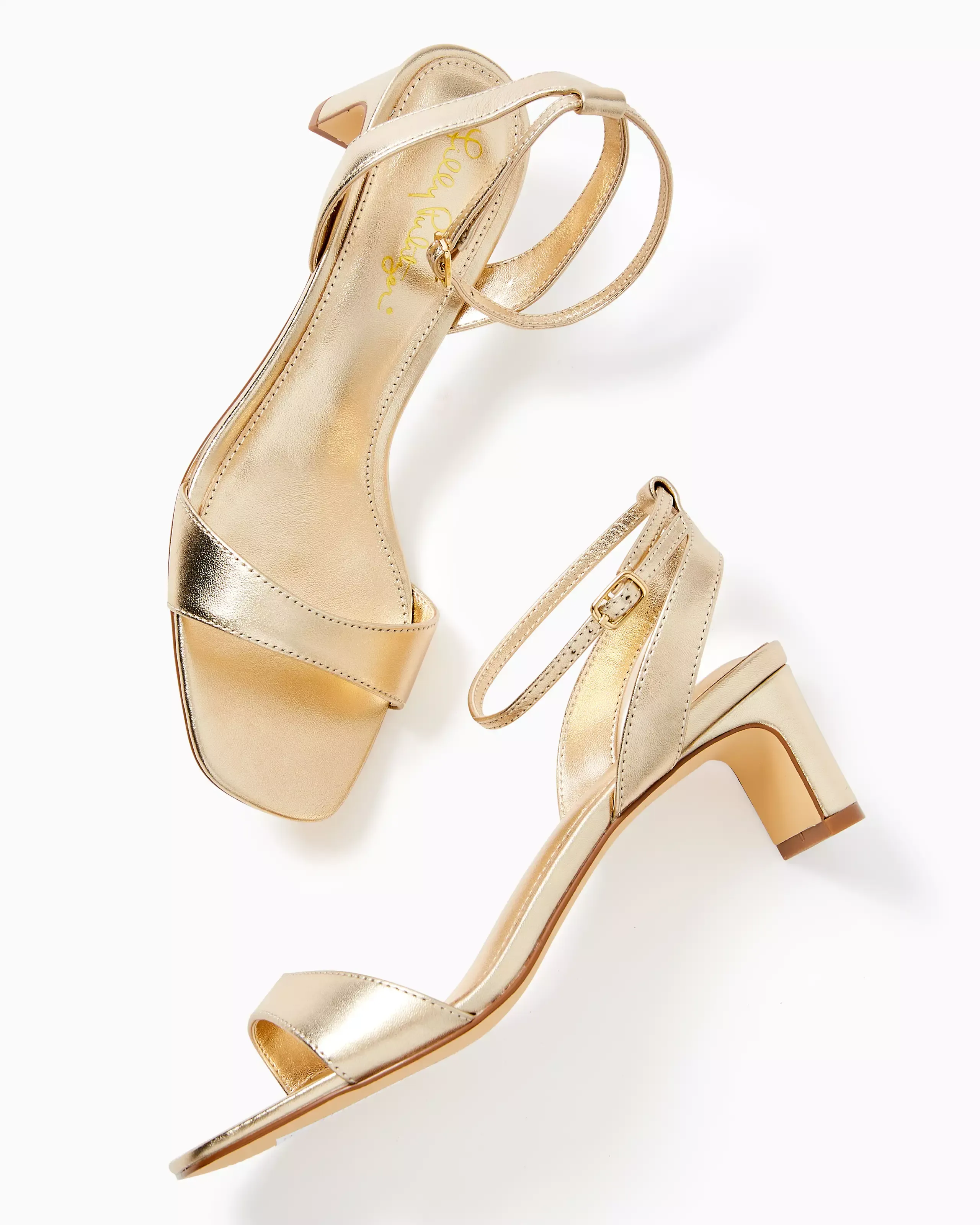 CHERIE SANDAL METALLIC GOLD
