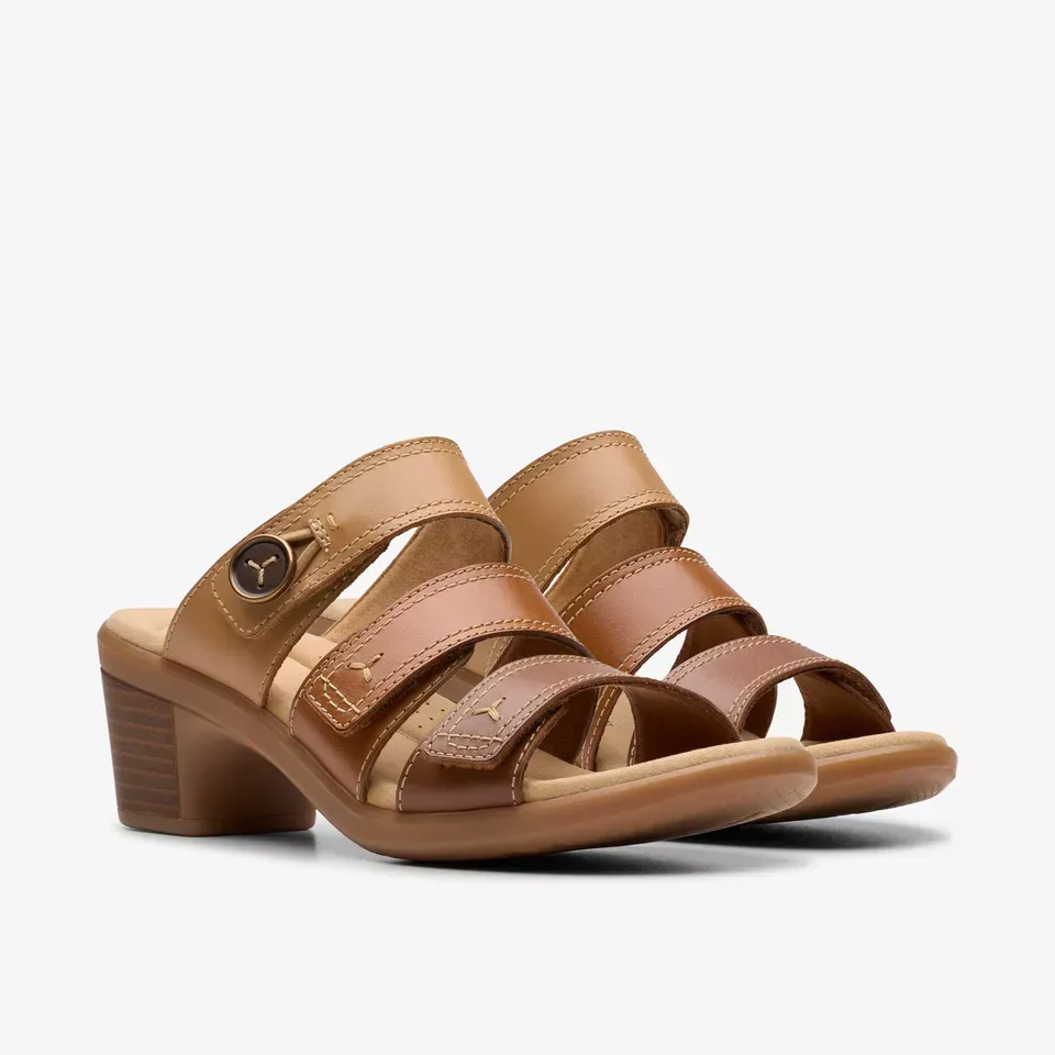 Clarks Women's Emily2 Adella Brown Multi 26181679