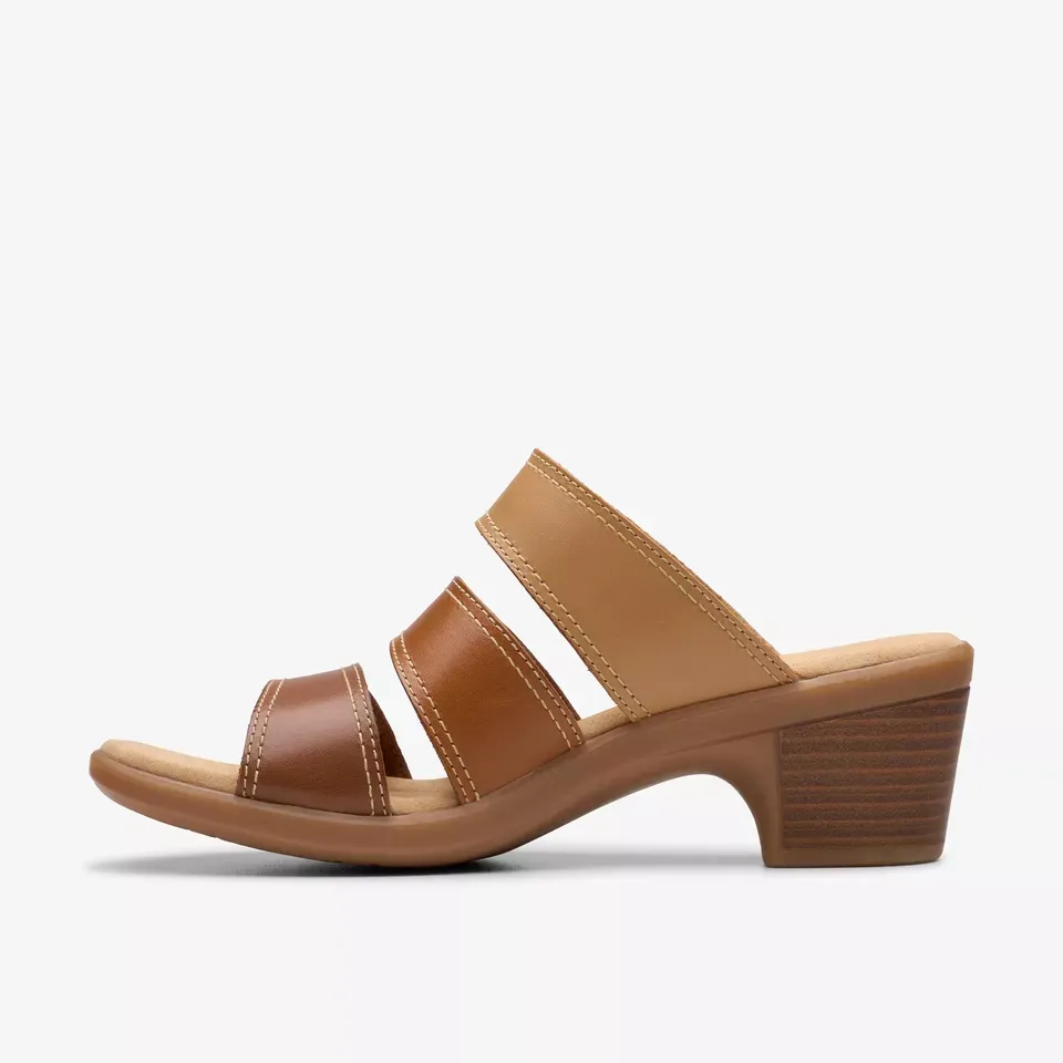 Clarks Women's Emily2 Adella Brown Multi 26181679