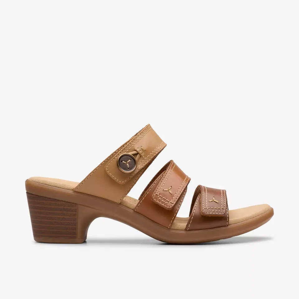 Clarks Women's Emily2 Adella Brown Multi 26181679
