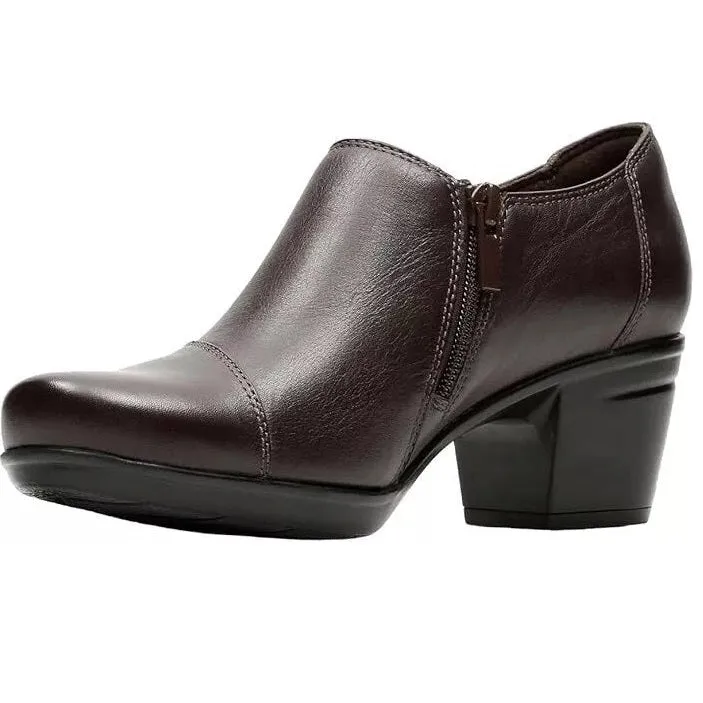 Clarks Women's Emslie Warren Dark Brown 26128642
